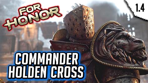 FOR HONOR Storyline Commander Holden Cross